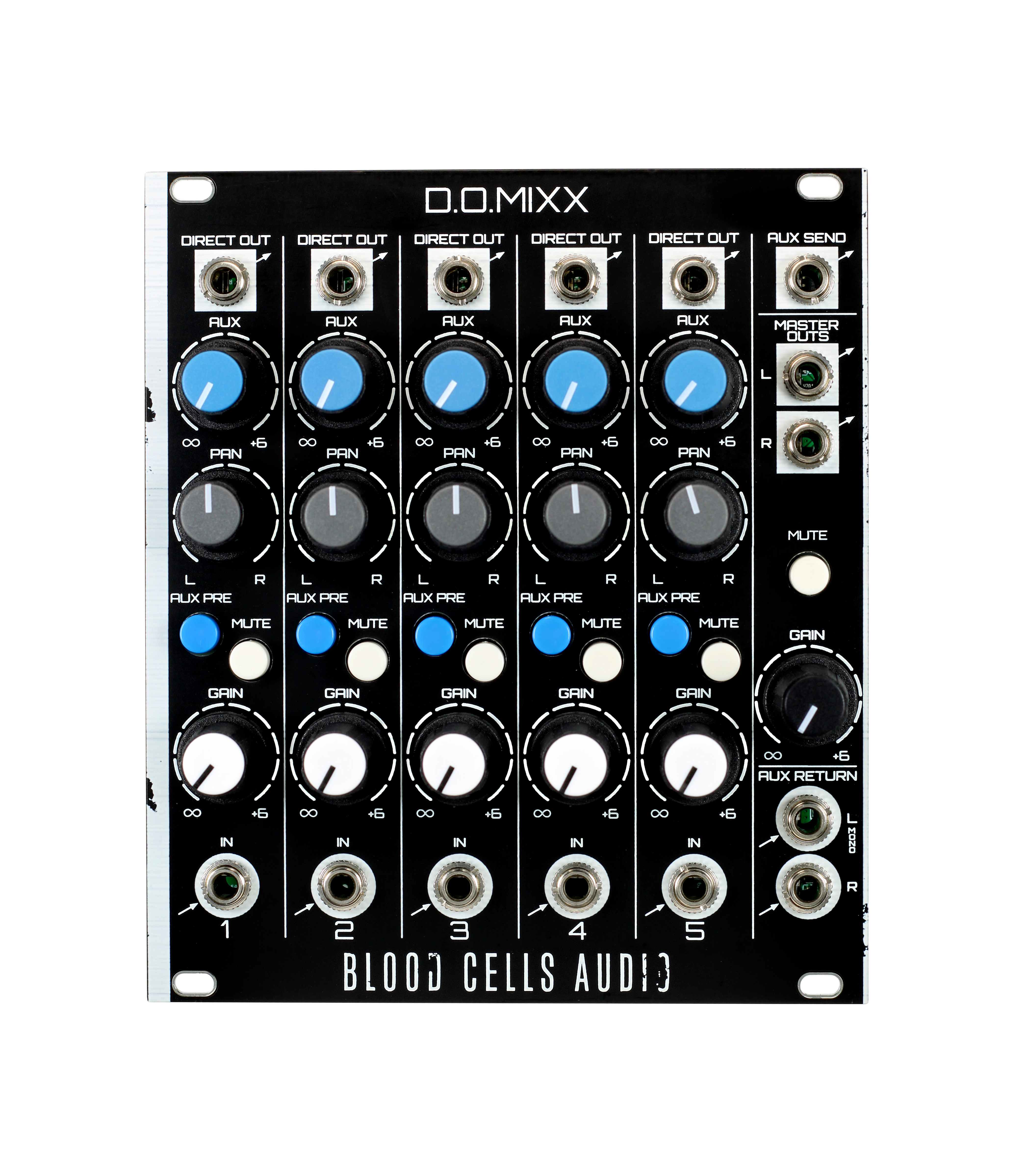 Brain damage MIXER eurorack gold | NEW !! on ERROR